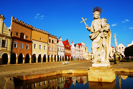 Telc - main square - Zacharias from Hradec